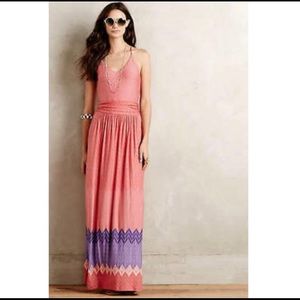Anthropologie Nomad Sunfall Maxi Dress